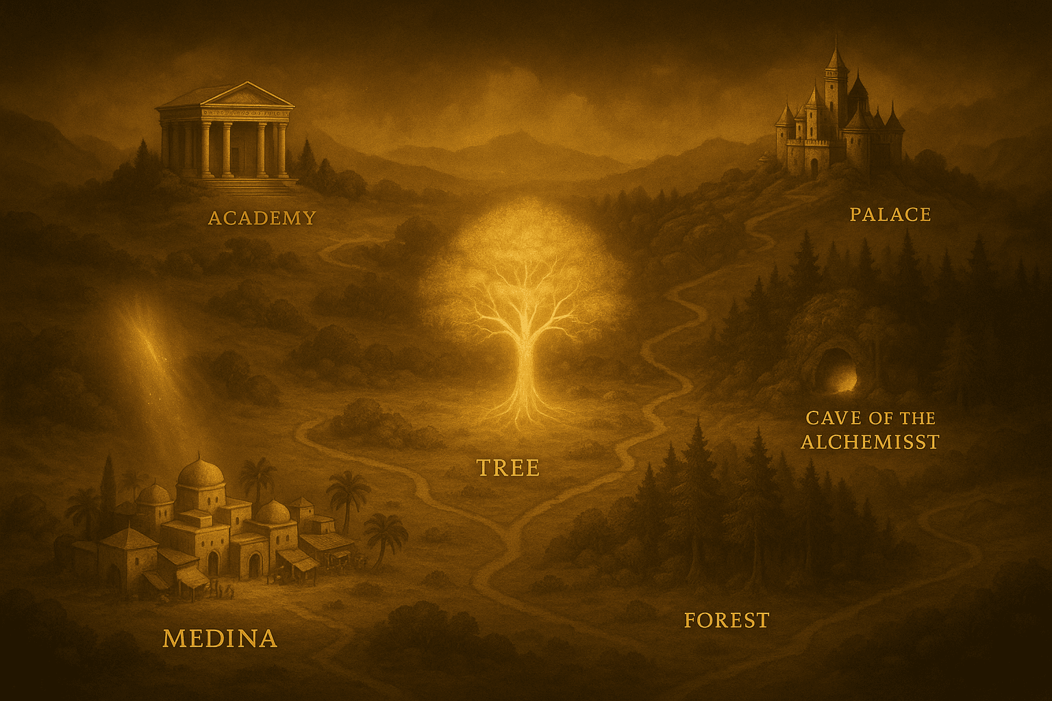 Wereld voor de Ziel - Interactive Map